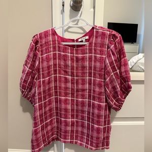 Pink Madewell blouse!